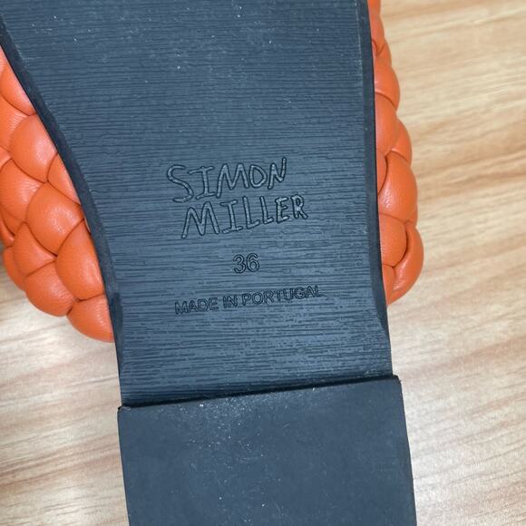 Simon Miller Vegan Slit Slide Sandals in Spice 6 - Picture 11 of 12